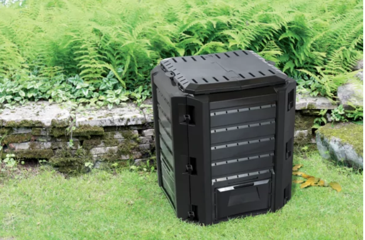 

Компостер садовый 380L Чёрный модульный 82x 72x 72cm 1 сегментный Prosperplast