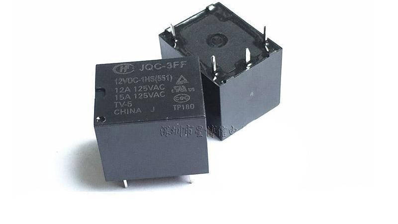 

Силовое миниатюрное реле HF-JQC-3FF 551 12V (15942)