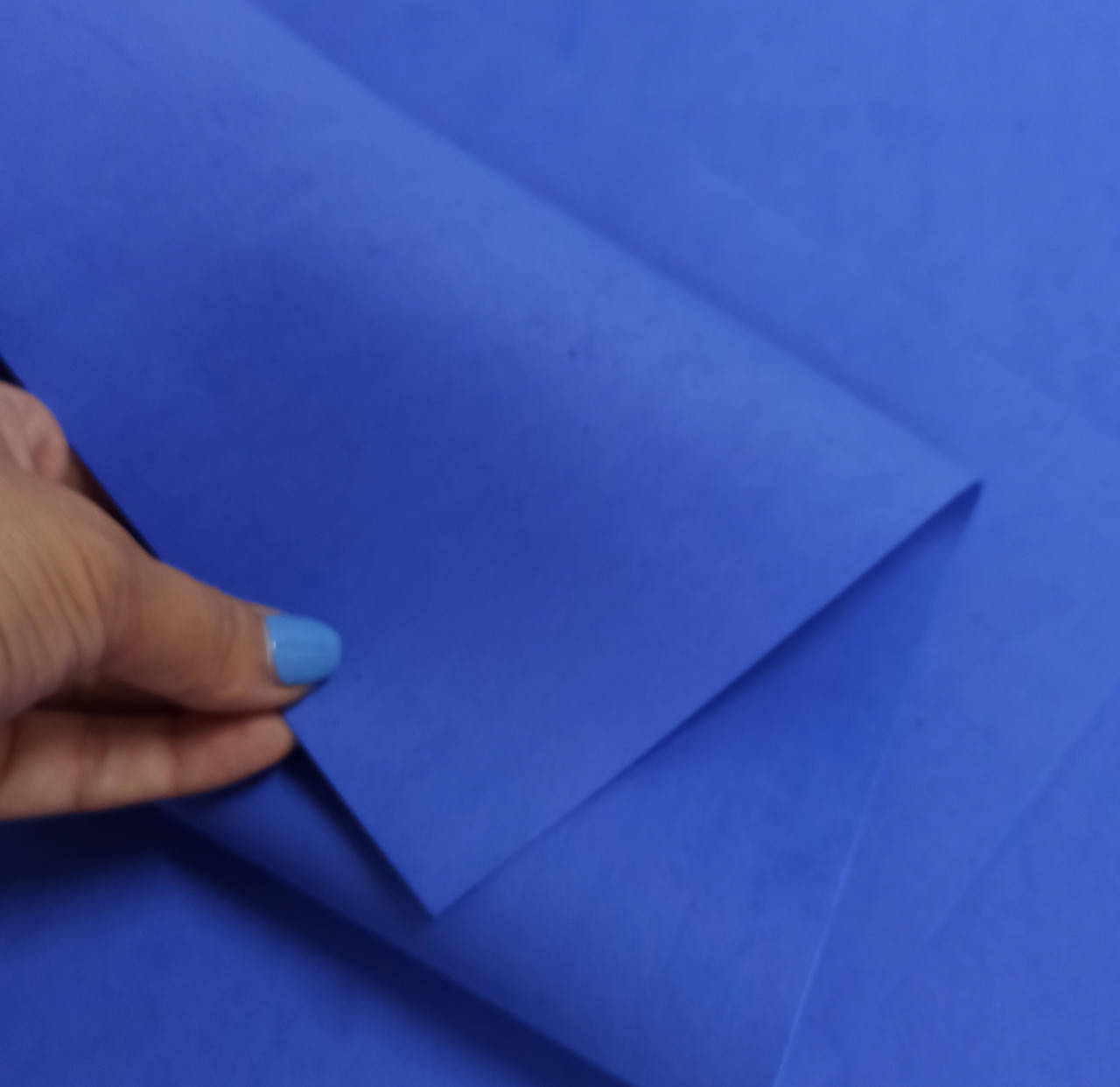 

Фоамиран иранский 1мм кобальтовый 50х50см, Синий