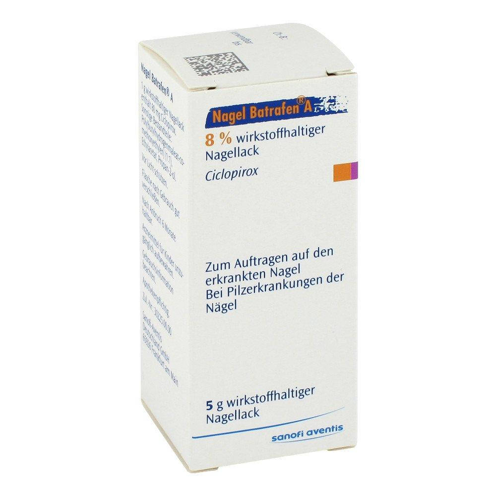 

Nagel Batrafen A Loesung - лак при грибковых заболеваниях ногтей, 5 г