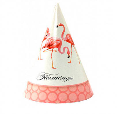 

Праздничный карнавальный Колпачок Фламинго