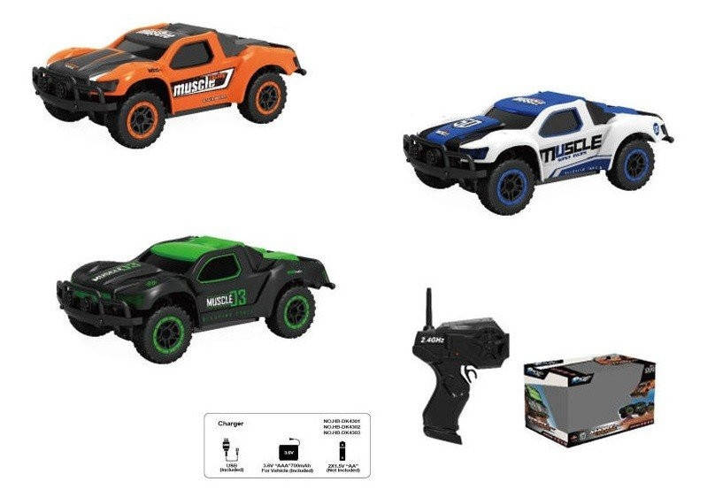 

Машинка на дистанционном управлении 14 km/h HB-DK4301/2/3