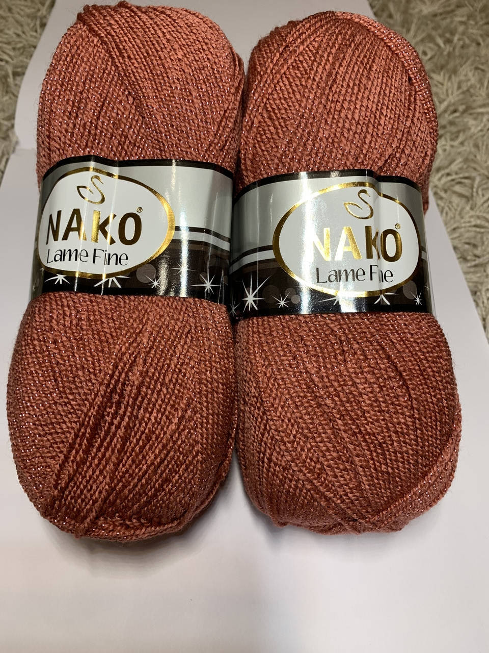 

Турецкая Пряжа Nako Lame fine