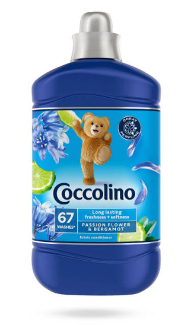 

Концентрированный кондиционер для белья Coccolino Passion Flower & Bergamot 1.68 л