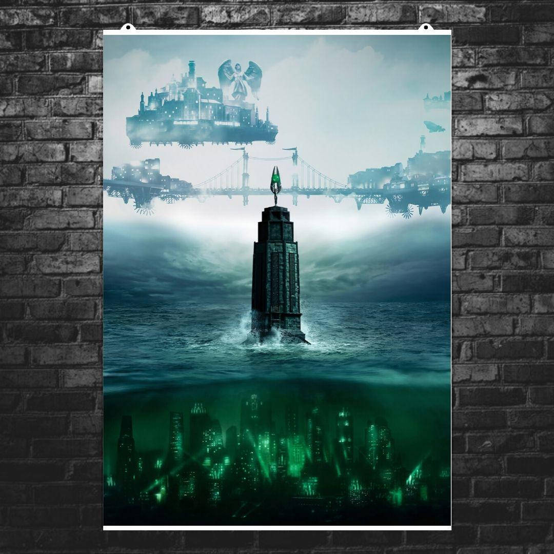 

Постер "Bioshock. Маяк, город Восторг (Rapture)". Размер 60x43см (A2). Матовая бумага