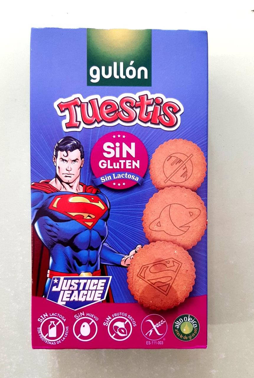 

Печенье Gullon Супермен без глютена и лактозы 380 г