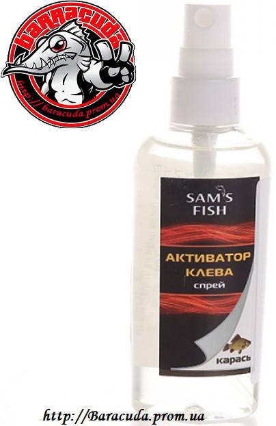 

Активатор клева спрей 50 мл Dolphin Карась