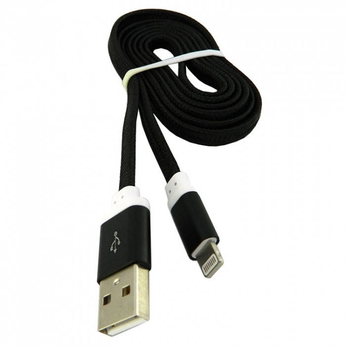 

Дата кабель Lightning to USB Walker C330 Black, Черный