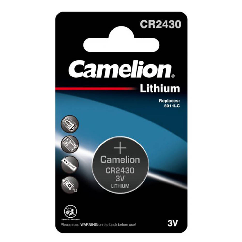 

Дисковая батарейка CAMELION Lithium Cell 3V CR2430
