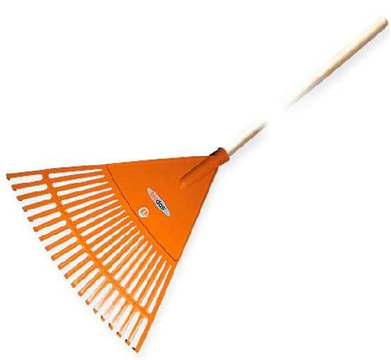 

Грабли веерные BRADAS 20 зубцов черенок деревянный (KT-CX20H)