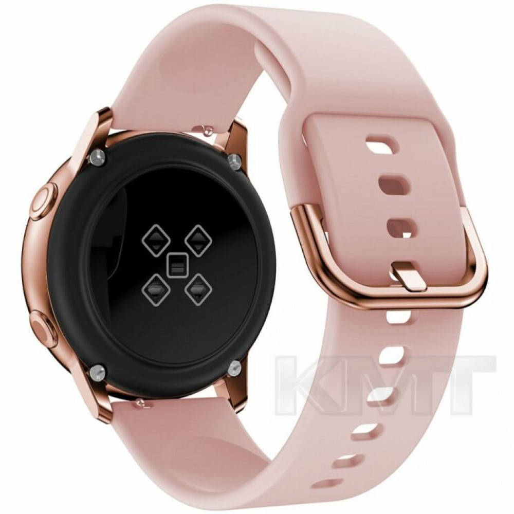 

Ремешок универсальный Silicon Active 20mm — Pink