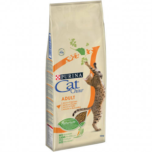 

Сухой корм для кошек Purina CAT CHOW с курицей и индейкой 15 кг