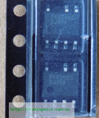 

Микросхема PF6200S ( PF6200 , PF6005AS ) , so-7