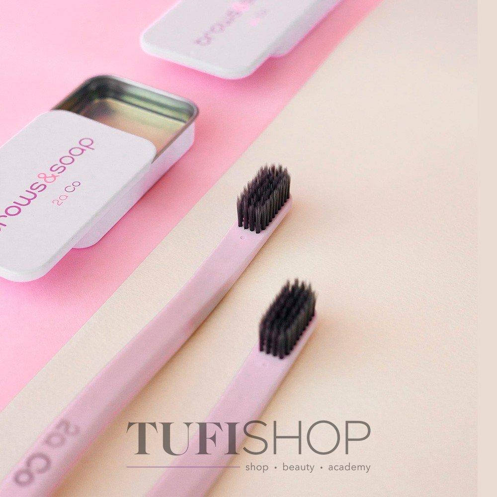

BROWbrush 2aCo – щетка для зачёсывания бровей соап-стайлингом