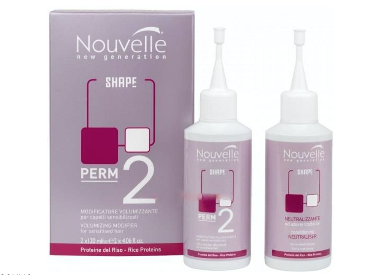 

Набор завивки окрашенных волос Nouvelle Volumizing modifier + Neutralizer Kit 2, 2x120 ml Новель