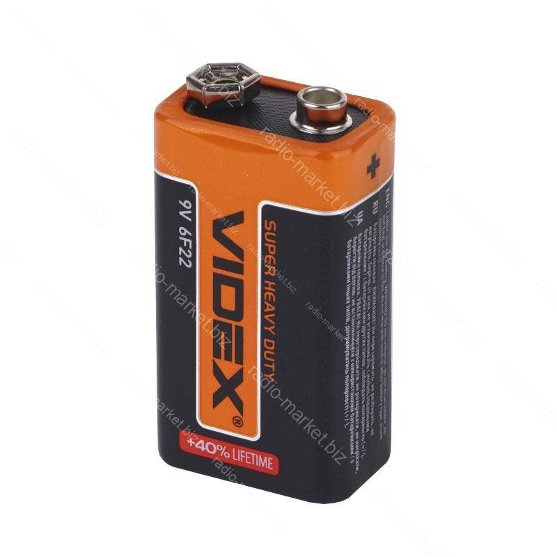 

Батарейка VIDEX (крона) 9V