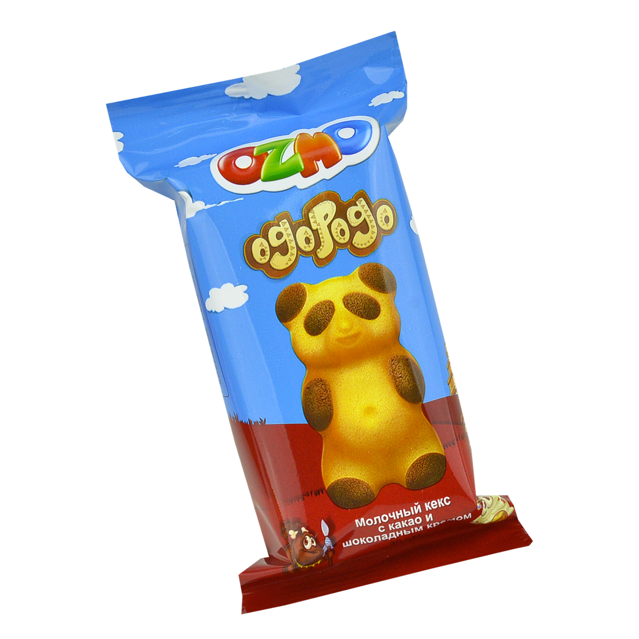 

Кекс Оzmo Ogopogo Мишка с шоколадным кремом 30 гр уп/24шт