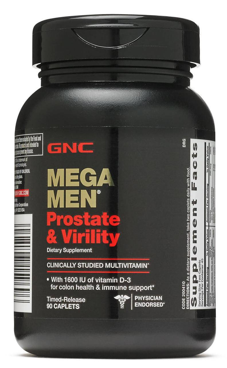 

GNC Mega Men Prostate and Virility 90 Timed-Release Caplets