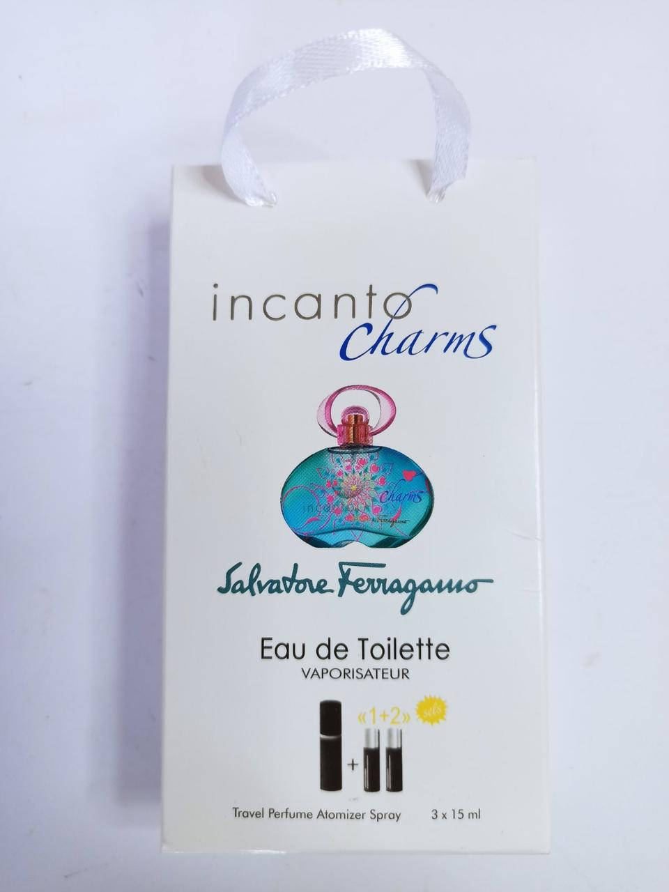 

Женский мини парфюм Incanto charms 3 по 15 мл подарочной упаковке