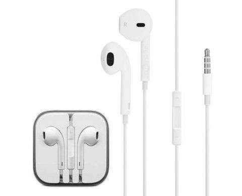 

Наушники гарнитура Apple Earpods iPhone с микрофоном