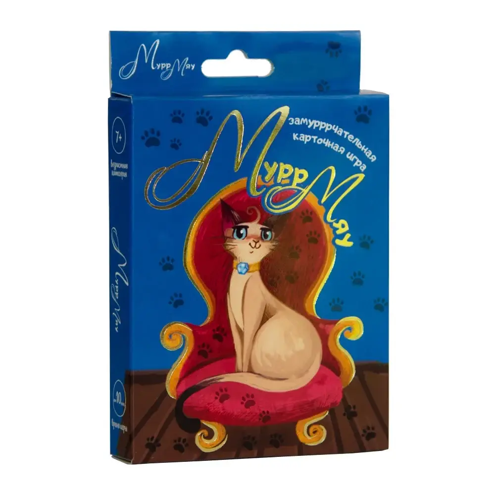 

Карточная игра "Мурр Мяу" (Strateg) (рус.)