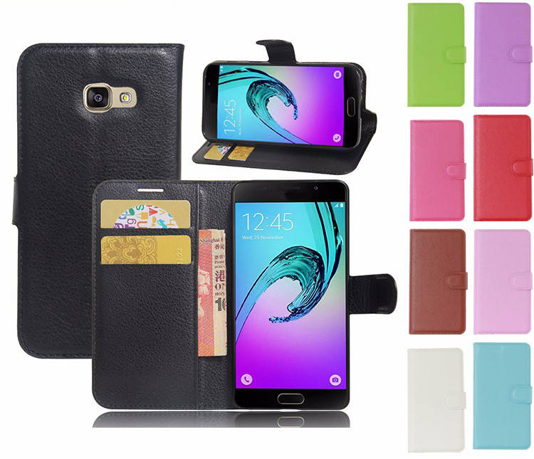 

Чехол книжка для Samsung Galaxy A7 2017 Duos SM-A720 (9 цветов), Разные цвета