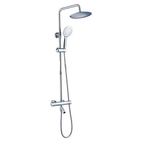 

Душевая система DS0041S GLOBUS Lux Thermostatic с термостатом и изливом