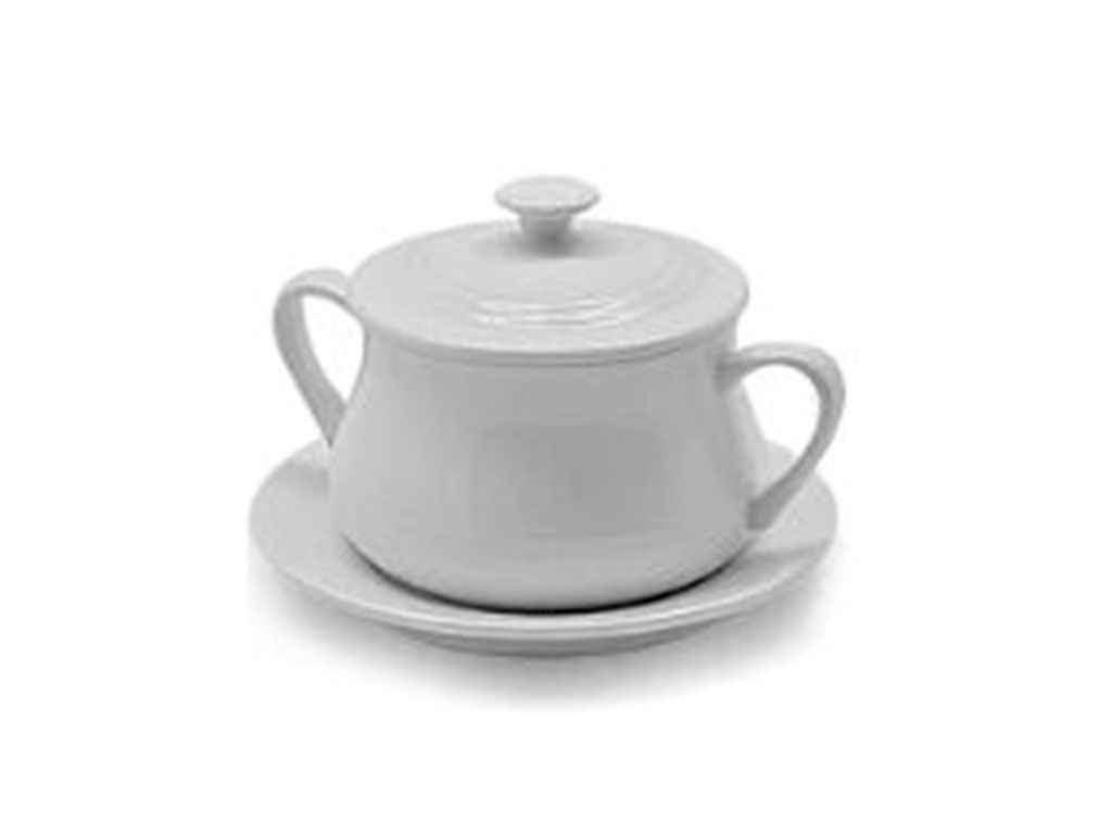 

Бульйонниця з блюдцем та кришкою 6.25 (16см) MC3247 ТМ STENSON