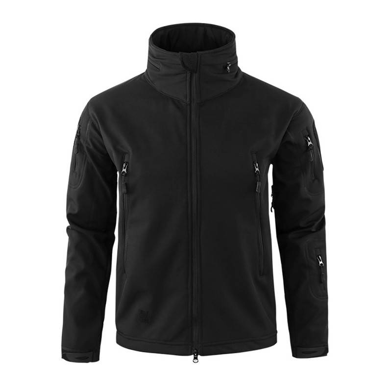 

Тактическая куртка № 2 Lesko A012 Black L мужская армейская, Черный