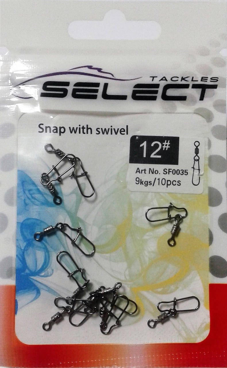 

Вертлюжок с застежкой Select SF0035 №12 (10 шт)