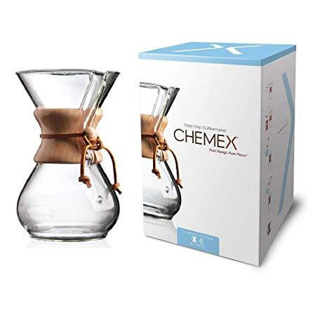 

Кемекс для кофе Chemex 6 cup original (990 мл.), Прозрачный