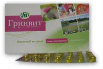 

Капсулы масло расторопши «Гринвит» №120