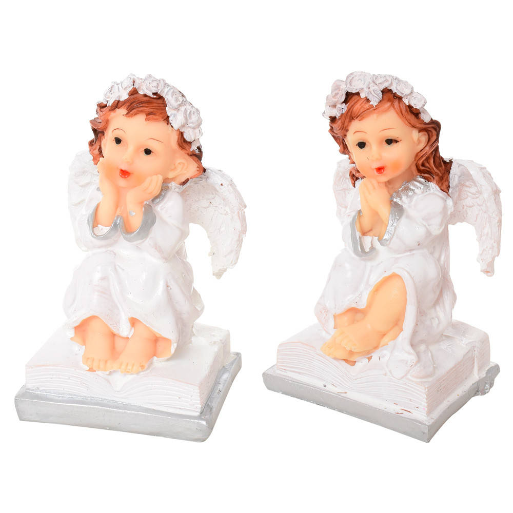 

Фигурка керамическая ангел, 10 см, 2 вида, в коробке, 7-11-7 см