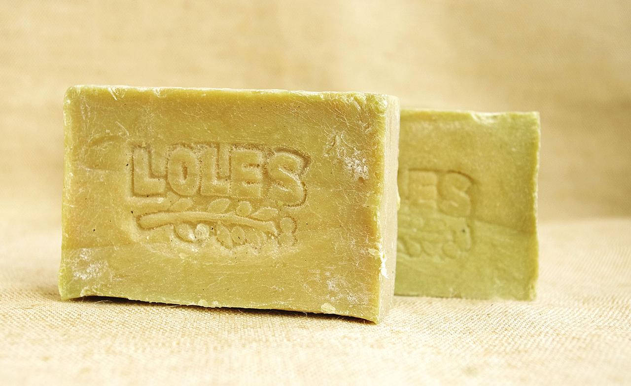 

Уценка - традиционное оливковое мыло Loles, 140-150g., Турция