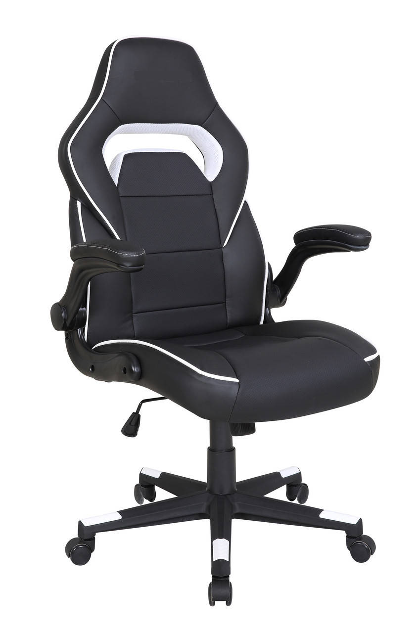 Кресло компьютерное игровое спортивное PRO Gamer STRIKE, Белый