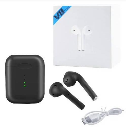 

Беспроводные Bluetooth наушники V8 TWS Черные, Черный