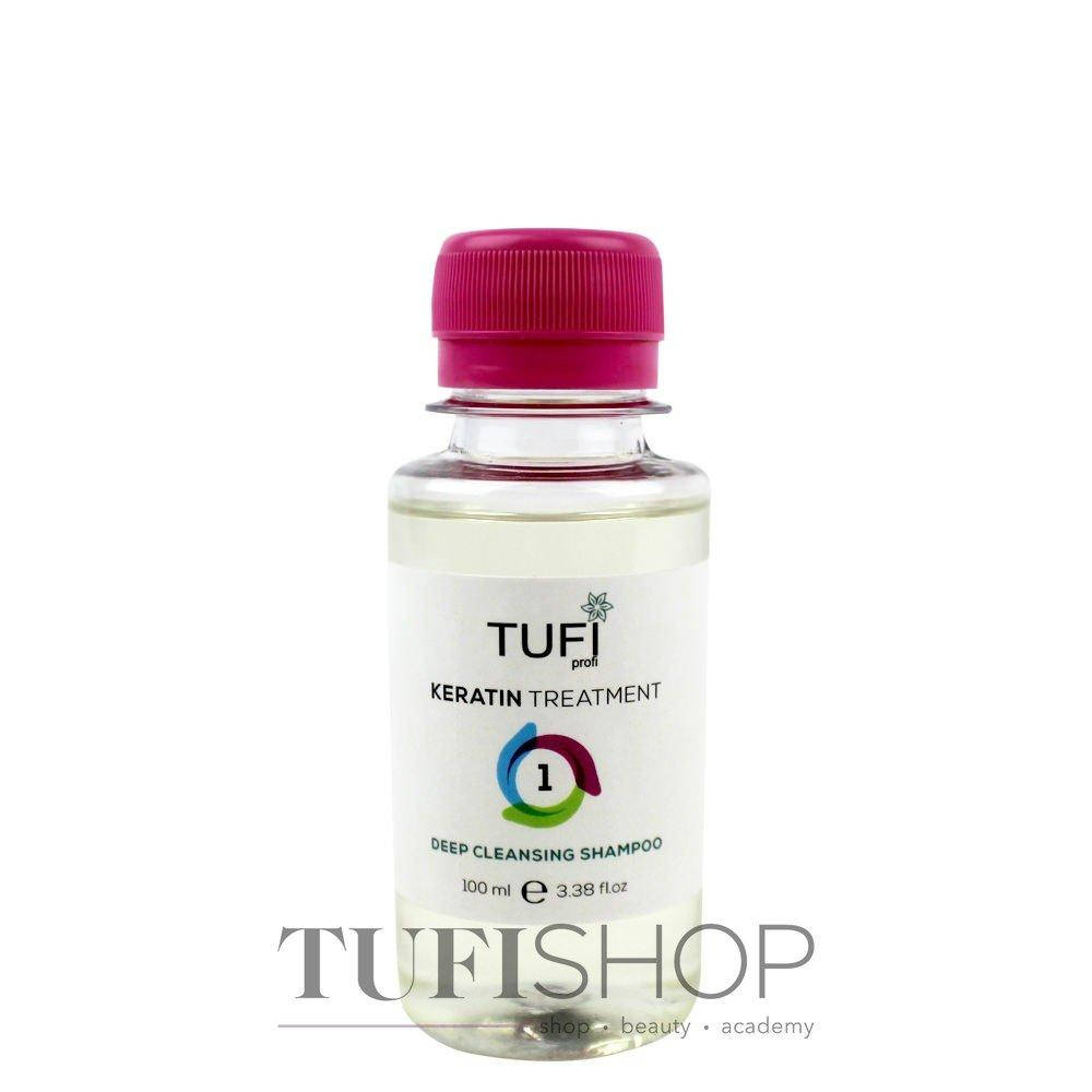 

TUFI Profi Deep Cleansing Shampoo - шампунь глубокой очистки, 100 мл