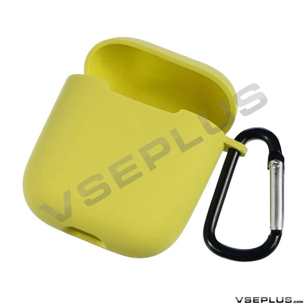 

Чехол (накладка) Apple AirPods / AirPods 2, Ultra Thin Silicone Case, желтый