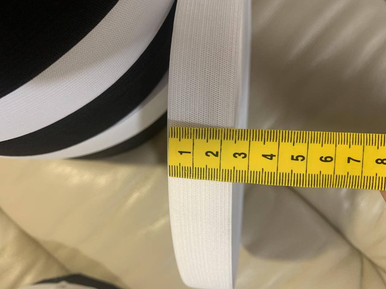 

РЕЗИНКА белая 2.5 см, Белый