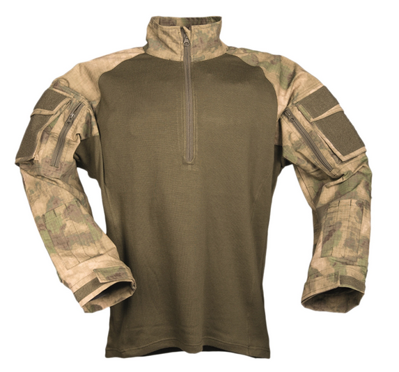 

Рубашка тактическая боевая UBACS COMBAT SHIRT FLAMMH.ISO11612 MIL-TACS FG производитель MIL-TEC Германия M, Оливковый
