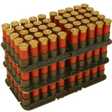 

Подставка MTM Shotshell Tray на 50 глакоствольных патронов 16 кал. Цвет - черный
