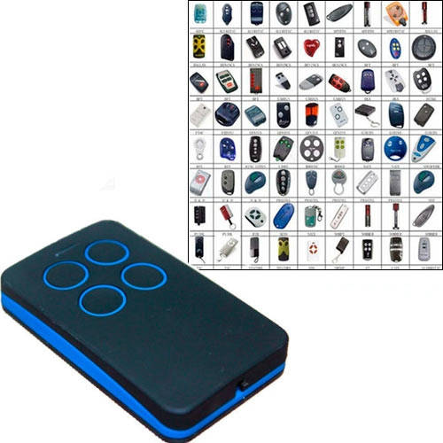 

Пульт ДУ для ворот динамический 4кнопки 4канала 280-870МГц мультичастотный