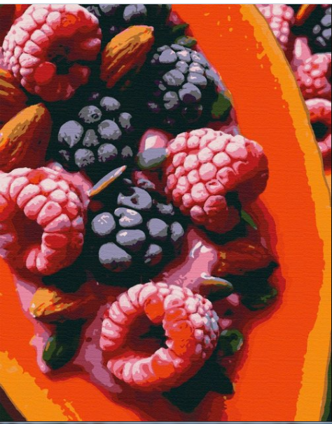 

Набір для розпису "Ягідно-фруктовий коктейль" ТМ "RIVIERA BLANCA", шт RB-0533