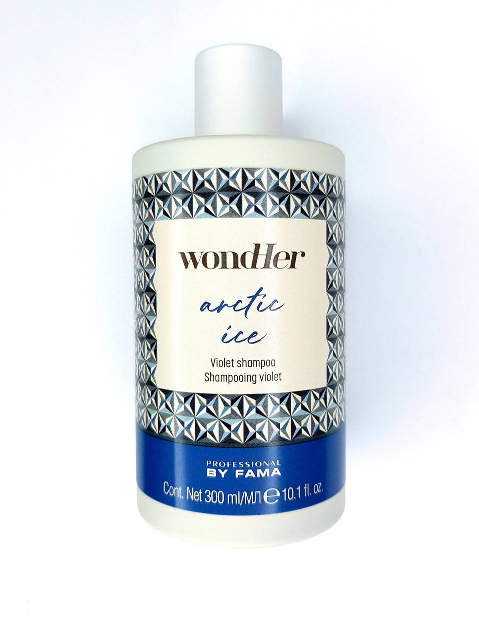 

Шампунь антижелтый для холодного блонда WONDHER ARCTIC ICE VIOLET SHAMPOO BY FAMA, 300 мл