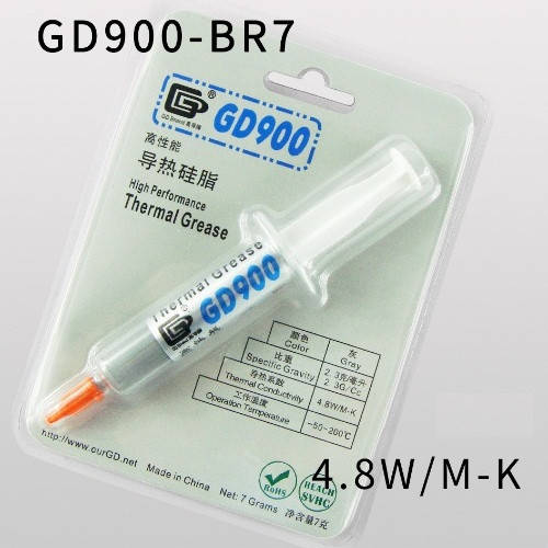 

Термопаста GD900 7г серая шприц Блистер