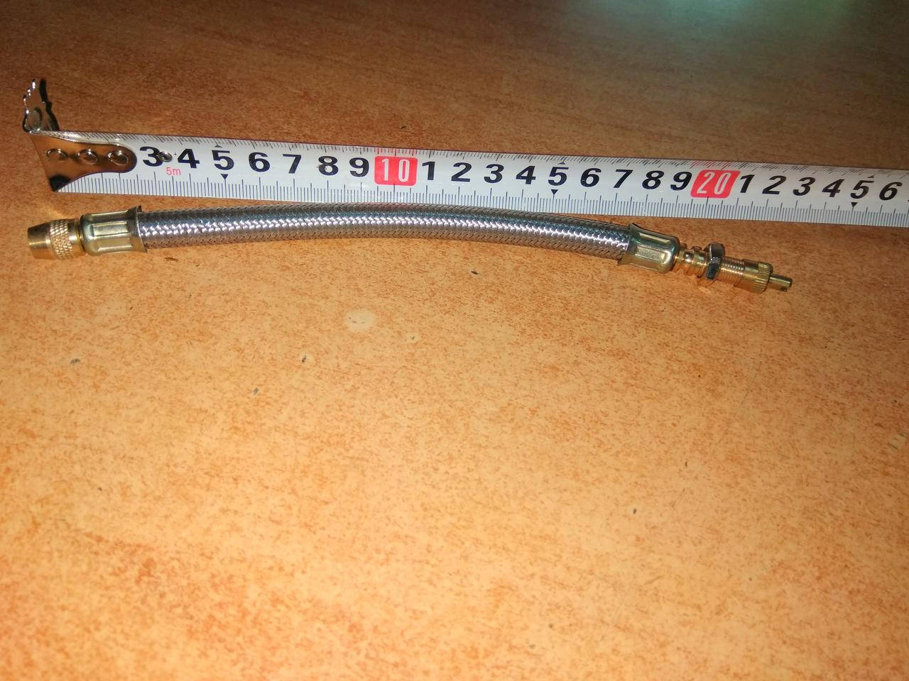 

Удлинитель вентиля подкачки колеса в оплетке ГАЗЕЛЬ 21см