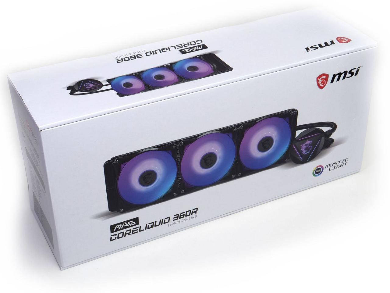 

Система рідинного охолодження MSI MAG CoreLiquid 360R