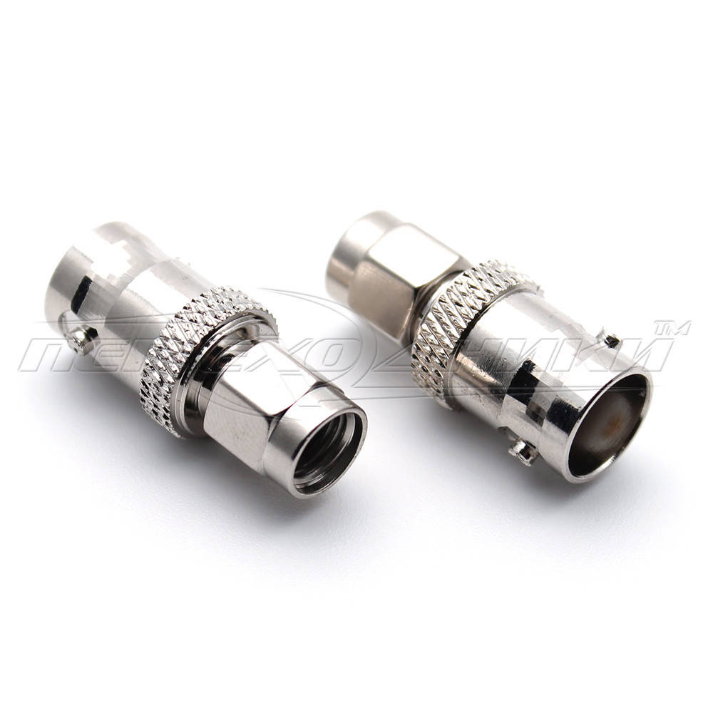 

Переходник штекер RP-SMA (реверсивный) - гнездо BNC