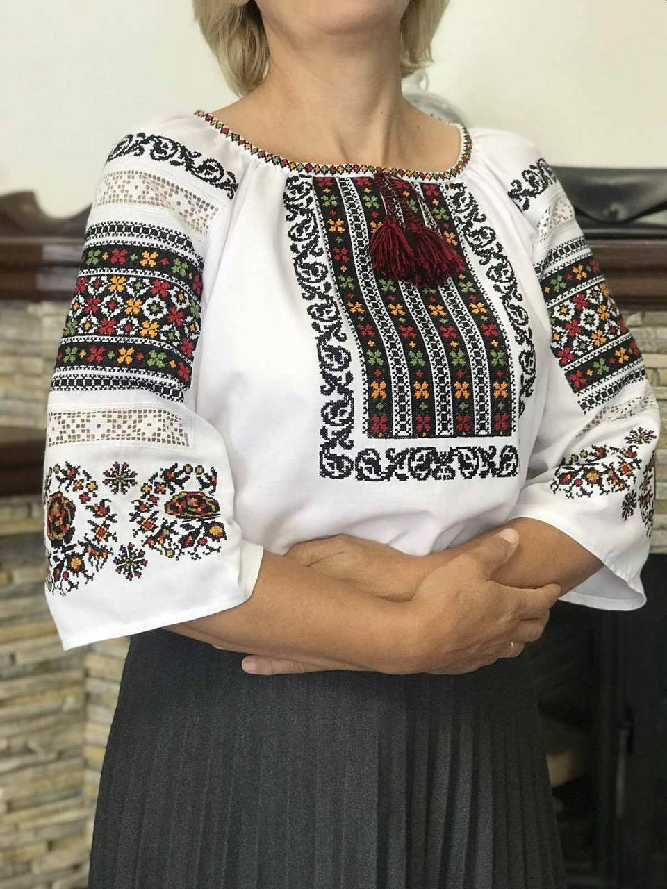 

Вишиванка, жіноча вишивана блузка (Арт. 02707)