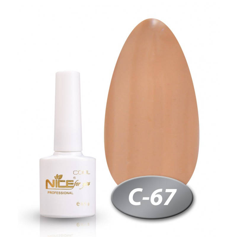 

Гель-лак Nice for You COOL C-067 нюдовый 8,5 мл